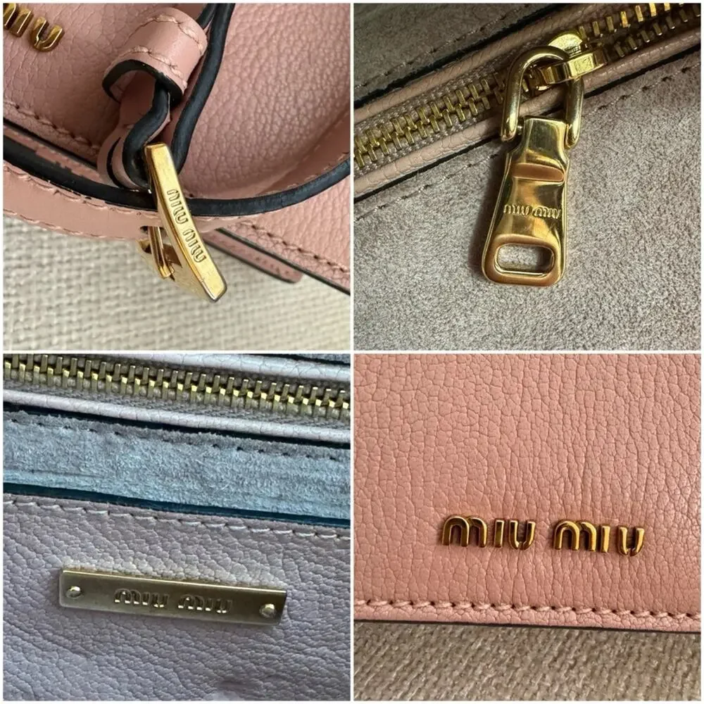 RARE Miu Miu Crystal Embellished Crossbody Bag Pink Leather with Multicolor